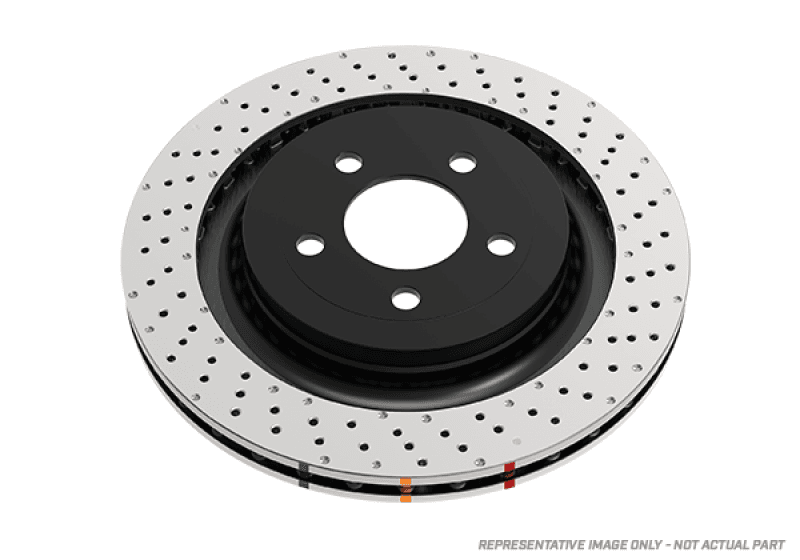 DBA — DBA 11-13 BMW 1 Series M Rear 4000 Series Drilled Rotors
Brake Rotor