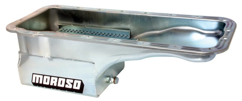 Moroso — Moroso Ford 352-428 FE (w/Front Sump) Deep Wet Sump 7qt 7.5in Steel Oil Pan