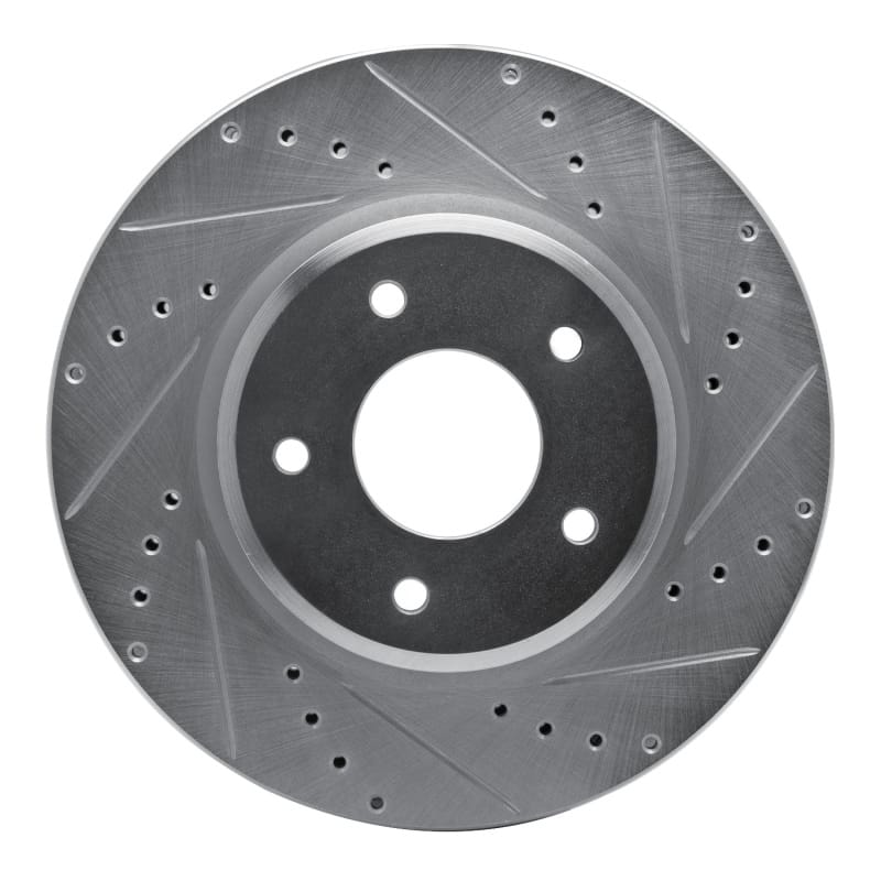 R1 Concepts — R1 05-06 Pontiac GTO Front Right Drilled & Slotted Silver Brake Rotor
R1 Brake Rotor Drill