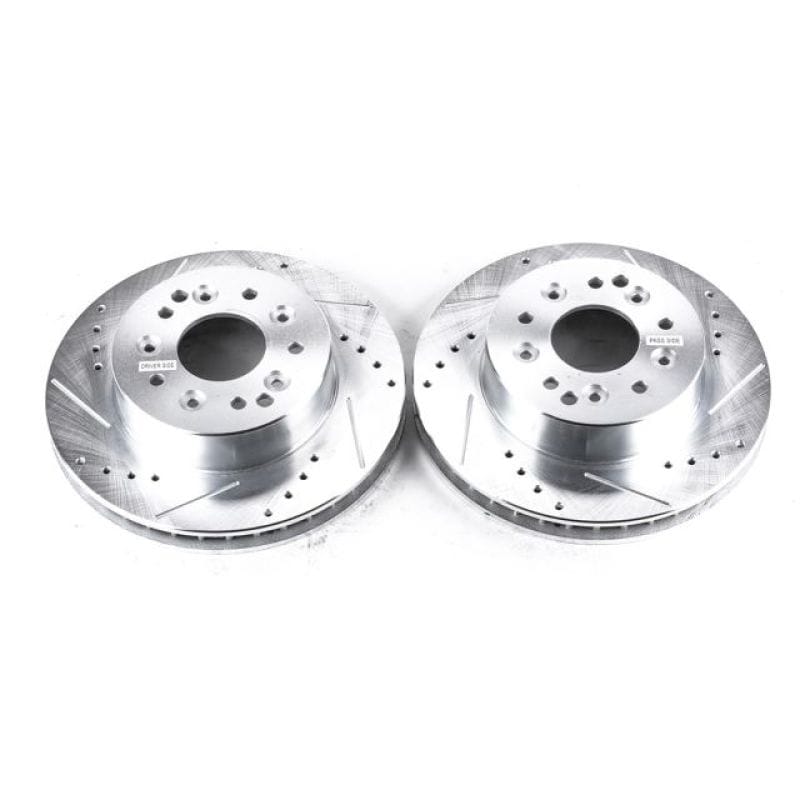PowerStop — Power Stop 63-82 Chevrolet Corvette Rear Evolution Drilled & Slotted Rotors - Pair
PowerStop XPR