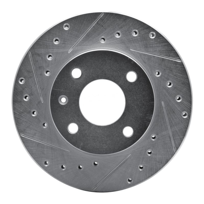 R1 Concepts — R1 85-89 Merkur XR4TI Front Left Drilled & Slotted Silver Brake Rotor
R1 Brake Rotor Drill