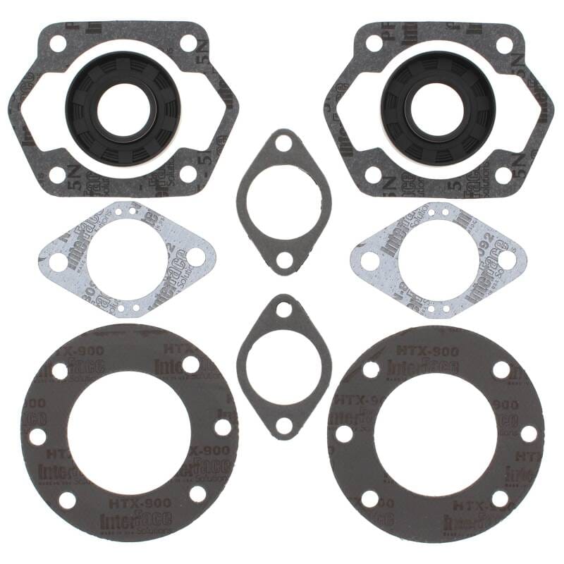 Vertex Pistons — Vertex Gaskets 73-74 Ski-Doo TNT 400 FA 396 Complete Gasket Kit w/ Oil Seals