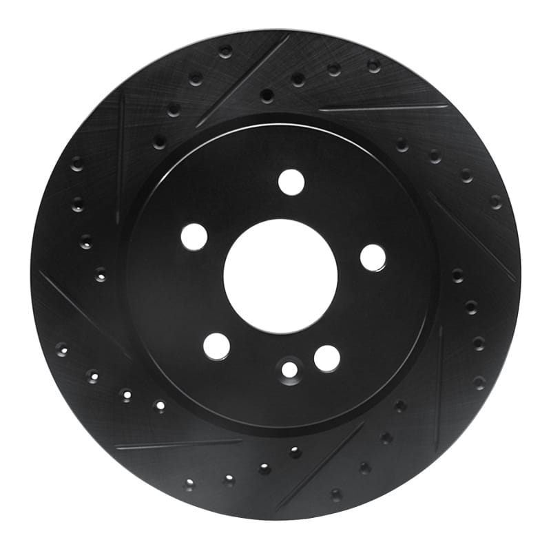 R1 Concepts — R1 98-05 Mercedes-Benz ML320 Front Left Drilled & Slotted Black Brake Rotor
R1 Brake Rotor Drill