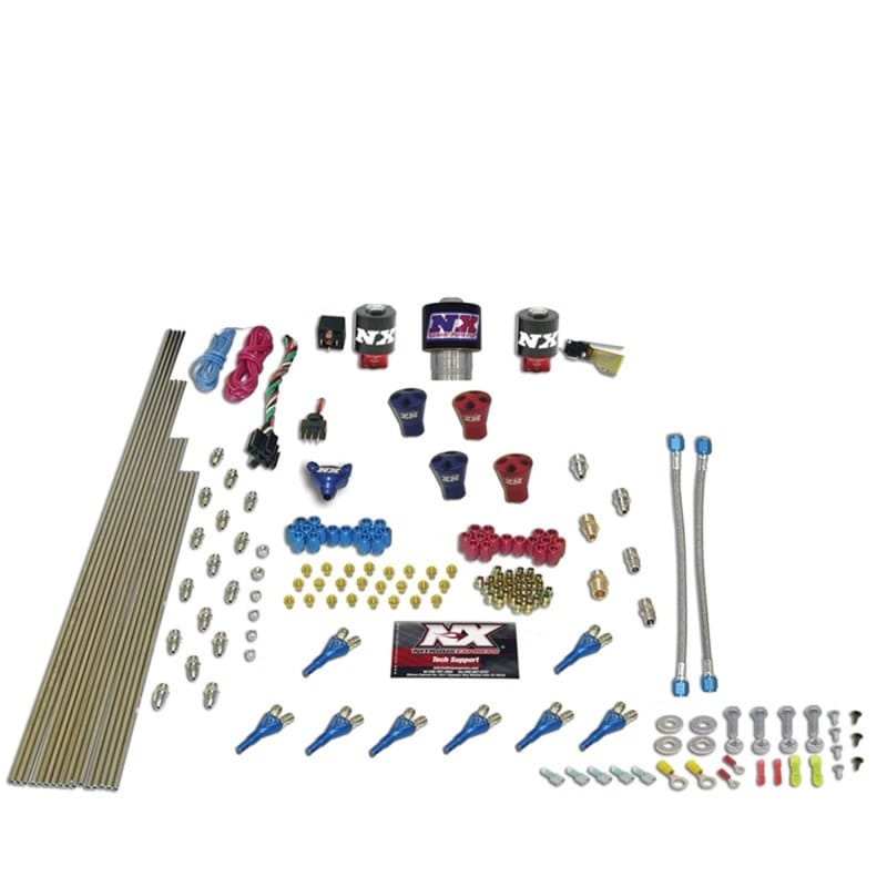 Nitrous Express — Nitrous Express Pro-Shk/Gas 2 Fuel 1 Supershark Solenoid Nitrous Kit (200-600HP) w/o Bottle
Injection System Kit
N2OSys