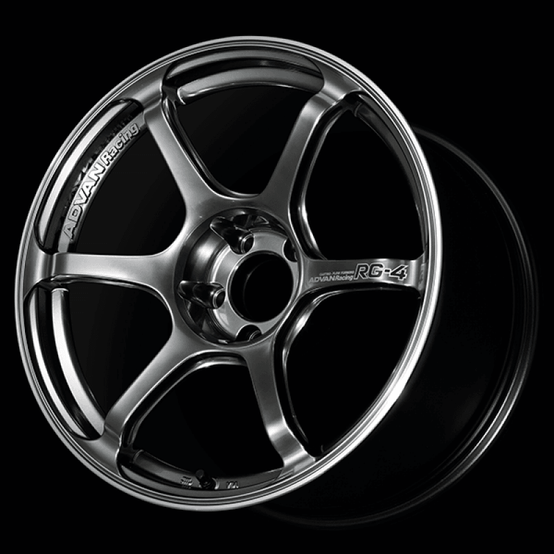 Advan — Advan RG-4 17x7.5 / +45 Offset / 5x100 / 57.1mm Bore / Racing Hyper Black and Ring
