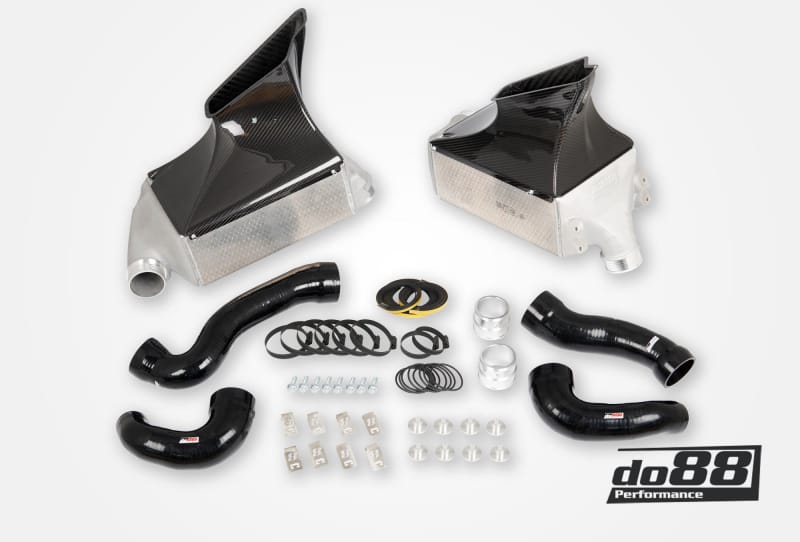 do88 — do88 01-05 Porsche 911 Turbo/Turbo S/X50/GT2 (996) MERA Intercooler Kit for OEM Y-Pipe