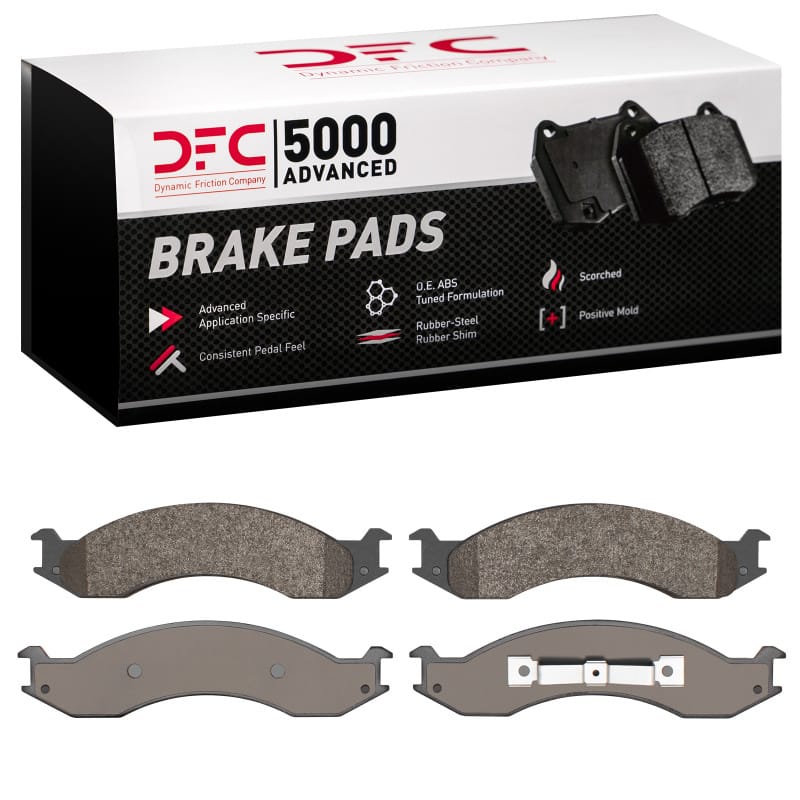 DFC — DFC 92-94 Ford E-350 Econoline Front 5000 Advanced Semi Metallic Brake Pads
DFC Brake Pad Set