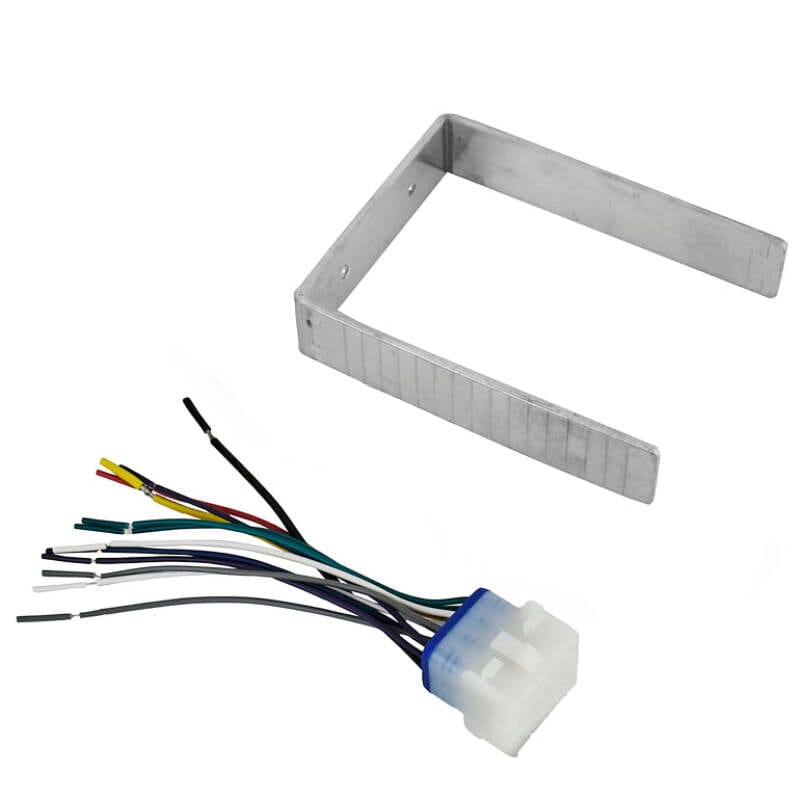 DS18 — DS18 2.75in LCD screen 1 Zone 4 volts Output BT RDS 4 x 40 Watts Silicone Cover Headunit