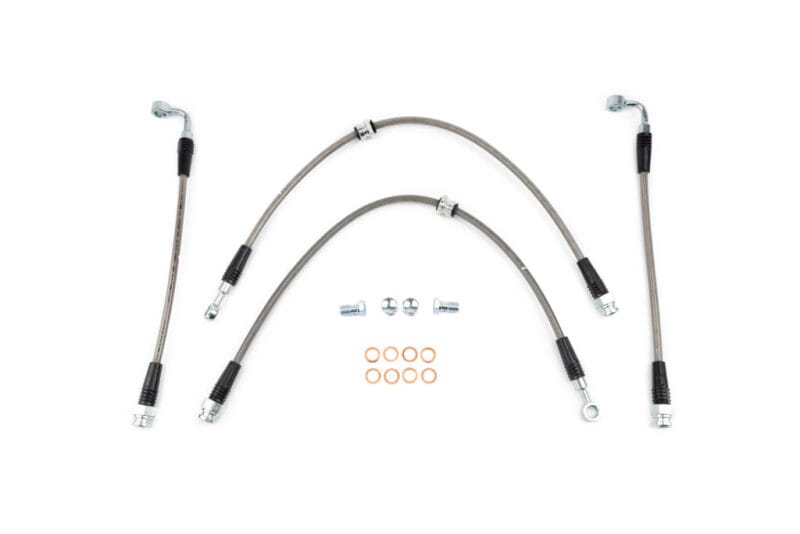 AMS — AMS Performance 2023+ Nissan Z Stainless Steel Brake Lines (4 Lines)