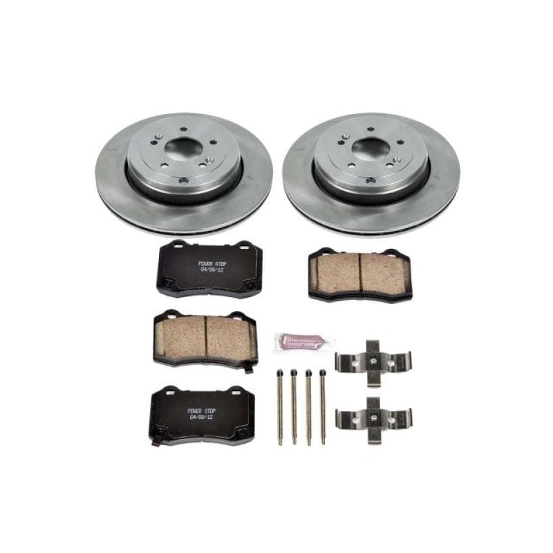 PowerStop — Power Stop 10-16 Hyundai Genesis Coupe Rear Autospecialty Brake Kit