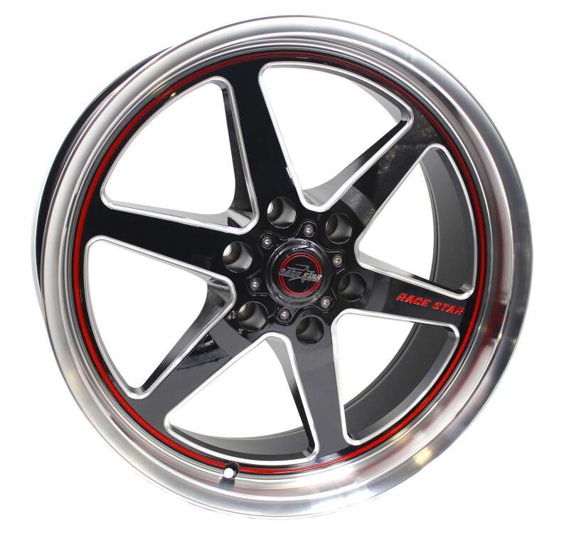 Race Star — Race Star 93 Truck Star 20x10 6x135BF 6.46BS Black/Machined Wheel