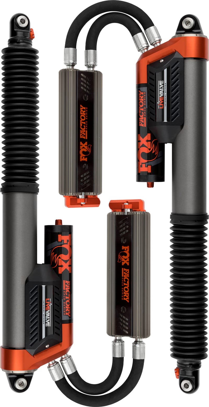 FOX — Fox Ford Raptor 3.0 Factory Series 12.3in External QAB P/B External Cooler Shock Set
3.0 Bypass Shocks