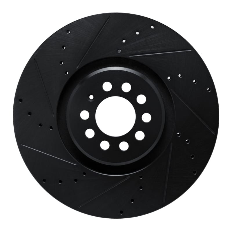 R1 Concepts — R1 04-06 Audi TT Quattro Left Front Drilled & Slotted Black Brake Rotor
R1 Brake Rotor Drill
