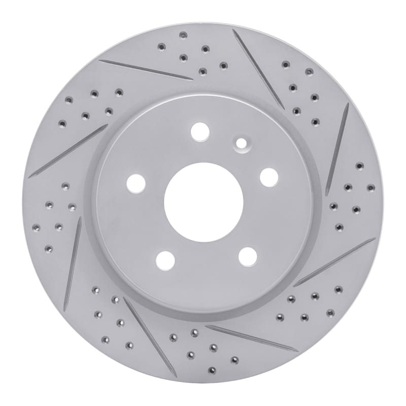 R1 Concepts — R1 10-25 Buick Lacrosse Rear Right Drilled & Slotted Geo-Carbon Rotor