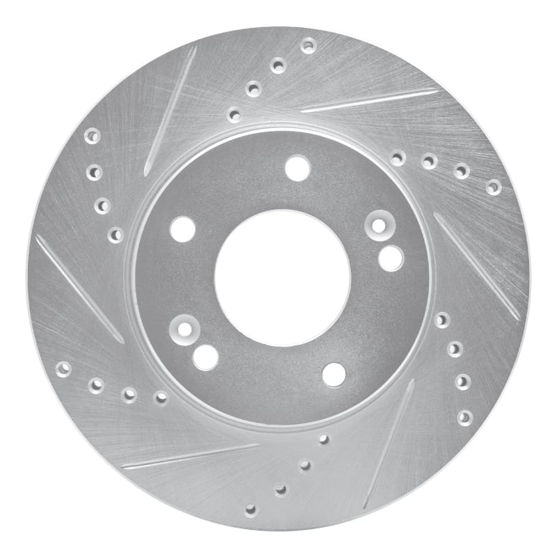 R1 Concepts — R1 10-11 Kia SOUL Front Left Drilled & Slotted Silver Brake Rotor
R1 Brake Rotor Drill