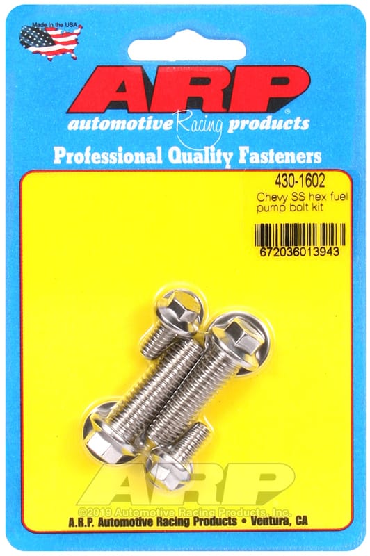 ARP — ARP Chevy SS Hex Fuel Pump Bolt Kit