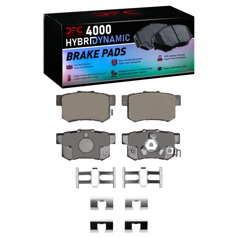 DFC — DFC 05-18 Acura RDX Rear 4000 HybriDynamic Brake Pads and Hardware Kit
DFC Brake Pad Set