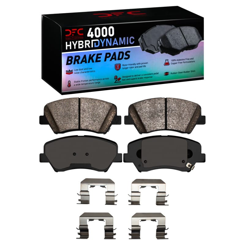 DFC — DFC 10-24 Hyundai HB20 Sedan Front 4000 HybriDynamic Brake Pads and Hardware Kit
DFC Brake Pad Set