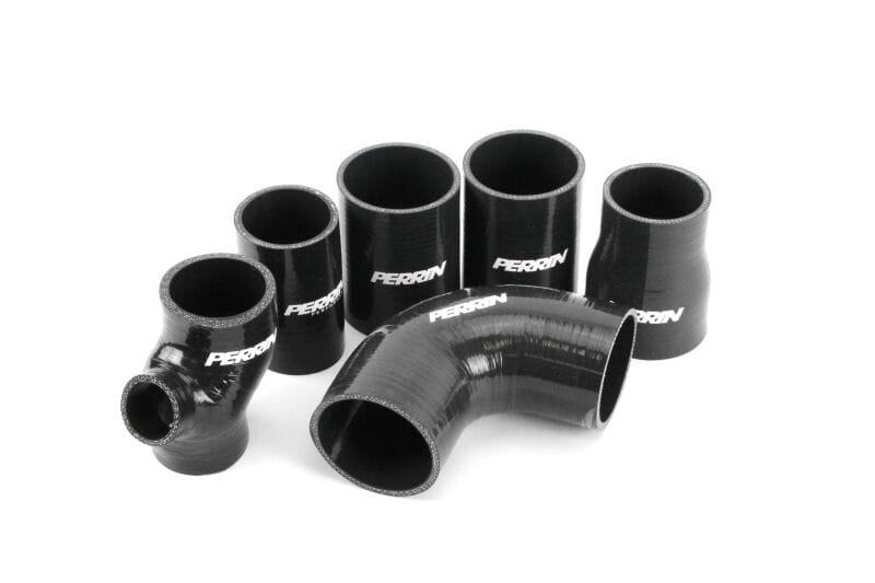 Perrin Performance — PERRIN 15-21 Subaru WRX Front Mount Intercooler Boost Tube Kit - Black