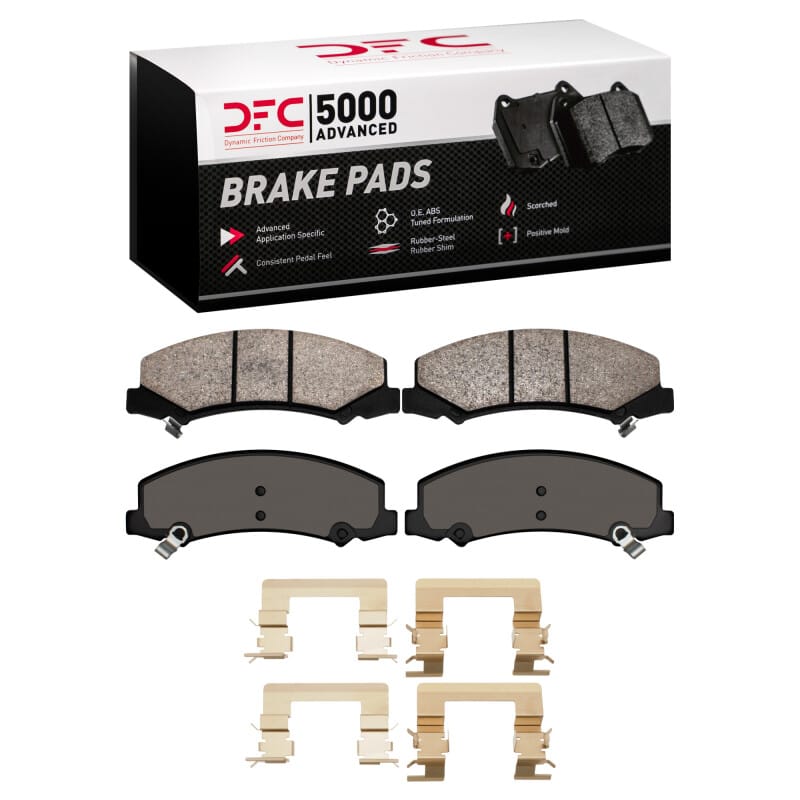 DFC — DFC 06-16 Buick Lucerne Front 5000 Advanced Ceramic Brake Pads and Hardware Kit
DFC Brake Pad Set