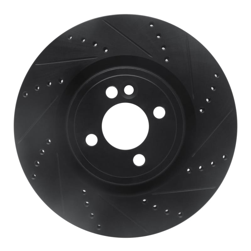 R1 Concepts — R1 09-14 Mini Cooper (Excl Clubman) Front Right Drilled & Slotted Black Brake Rotor
Disc Brake Rotor