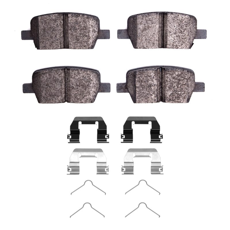 DFC — DFC 16-21 Cadillac CT6 Rear 5000 Advanced Low Metallic Brake Pads and Hardware Kit
DFC Brake Pad Set