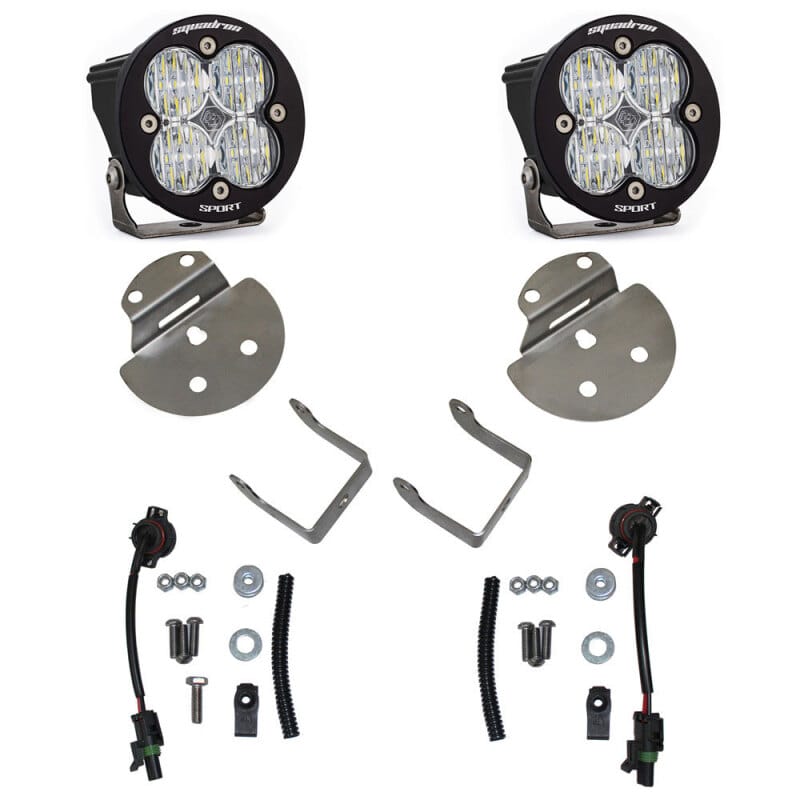 Baja Designs — Baja Designs 15-19 Chevrolet/GMC Colorado/Canyon Sport Clear Fog Pocket Kit