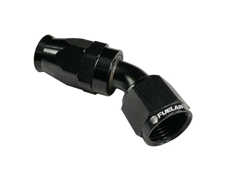 Fuelab — Fuelab PTFE Swivel Hose End Fitting - 45 Degree - 12AN