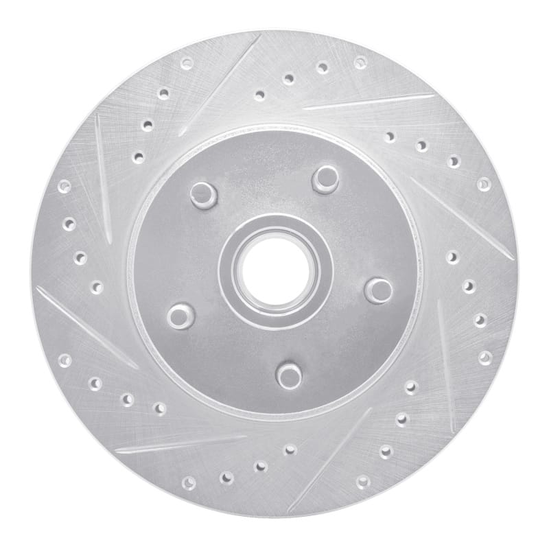 R1 Concepts — R1 68-70 Ford Falcon Front Left Drilled & Slotted Silver Brake Rotor
R1 Brake Rotor Drill