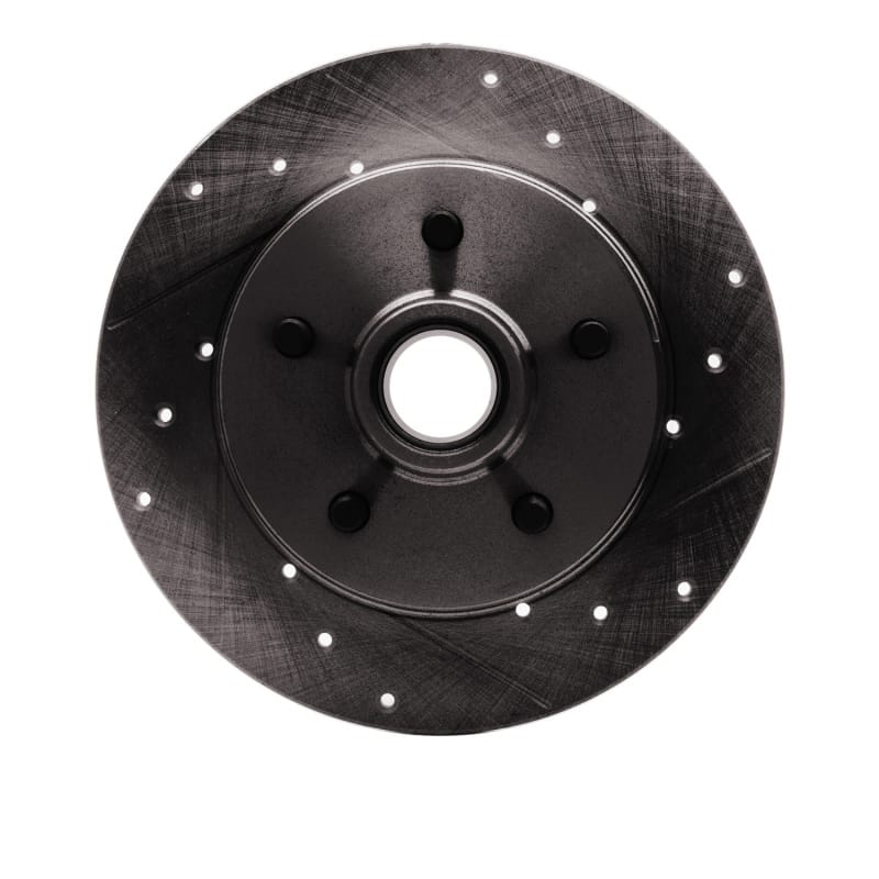 R1 Concepts — R1 88-94 Chevrolet C1500 Front Right Drilled & Slotted Black Brake Rotor
R1 Brake Rotor Drill