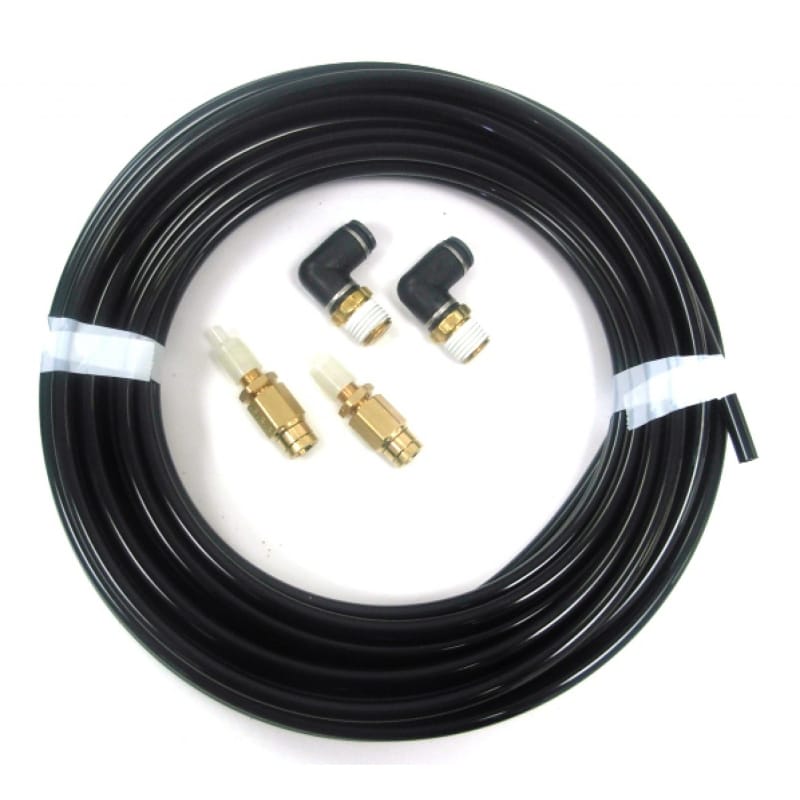 Ridetech — Ridetech Inflation Kit with 2 Schrader Valves and 90 Degree Fittings
Inf. Kit 1/4" airlin