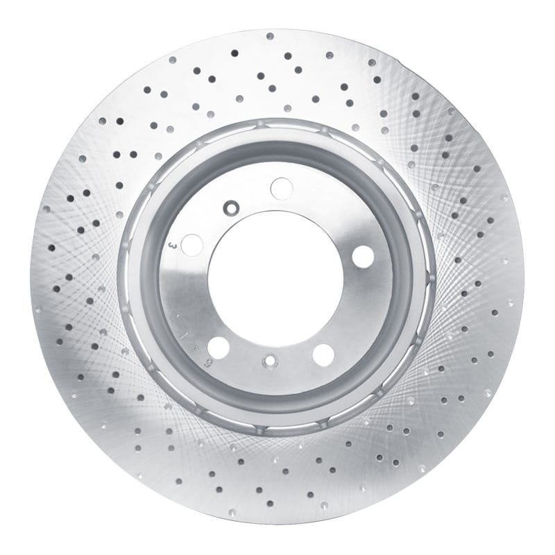 DFC — DFC 15-17 Porsche 911 Right Front Drilled Hi-Carbon Alloy Geomet Coated Rotor
DFC Brake Rotor
