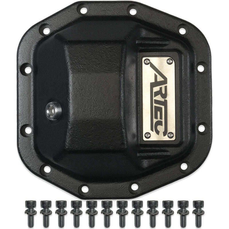 Artec Industries — Artec Industries 18-25 Jeep Wrangler JL Rubicon Artec Hardcore Diff Cover M210/D44 Front