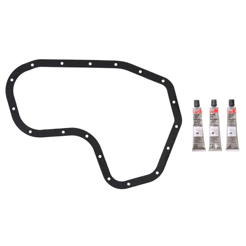Fel-Pro — Fel-Pro Toyota Highlander Engine Oil Pan Gasket Set High-Temperature Rubber-Coated Fiber