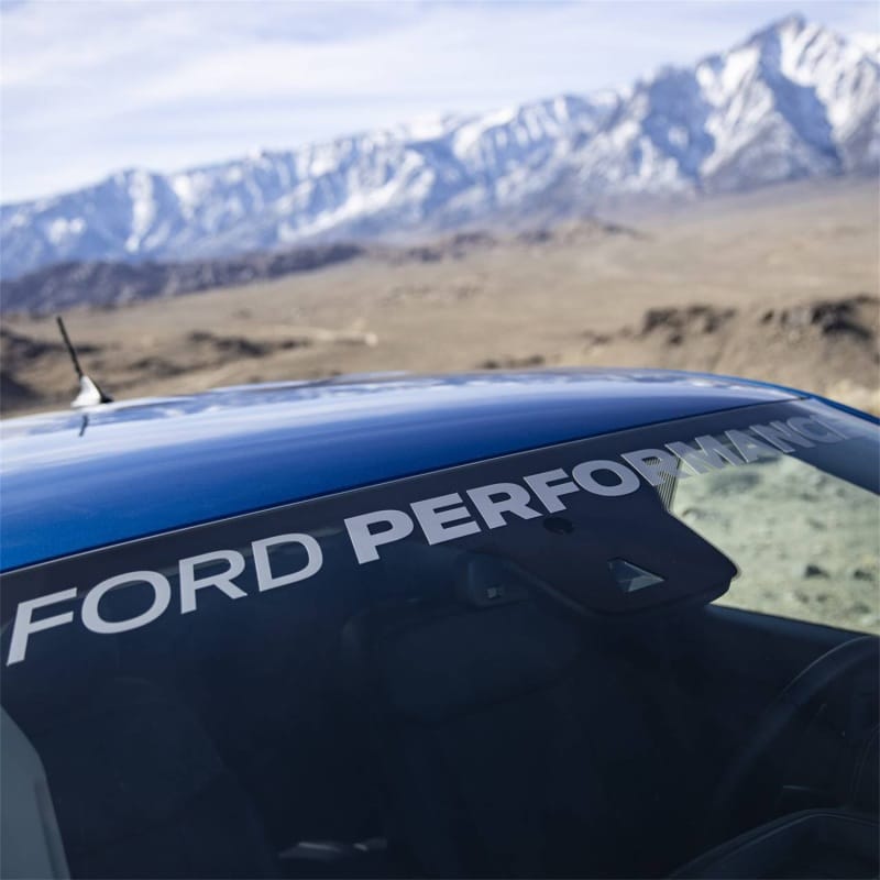 Ford Racing — Ford Racing Ford Performance Ranger Windshield Banner - Silver
Decal