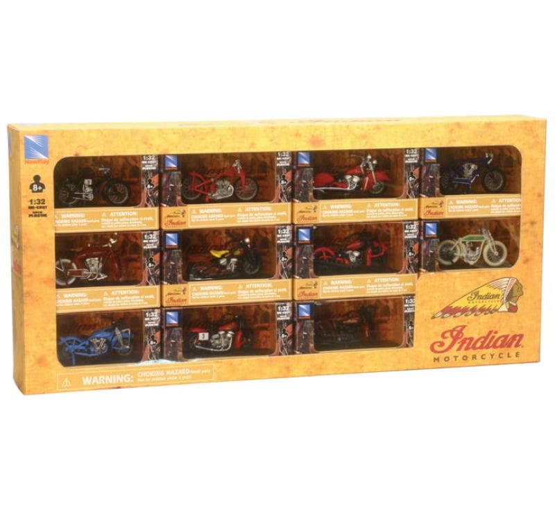 New Ray Toys — New Ray Toys Indian Bike Collection Set - 11 pieces