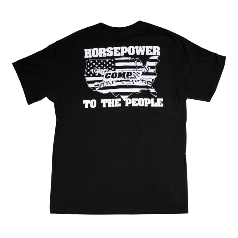 COMP Cams — COMP Cams Horsepower T-Shirt Med
HP2thePeopleShirtMed
