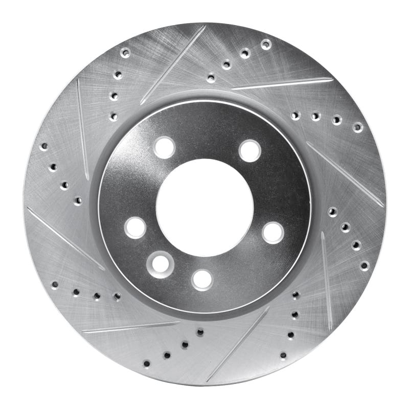 R1 Concepts — R1 05-07 Land Rover LR3 Front Left Drilled & Slotted Silver Brake Rotor
R1 Brake Rotor Drill