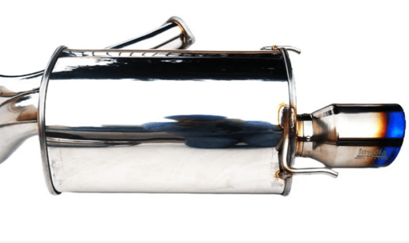 Invidia — Invidia 97-01 Prelude Q300 Titanium Rolled Tip Cat-back Exhaust **Fits BASE Model ONLY**