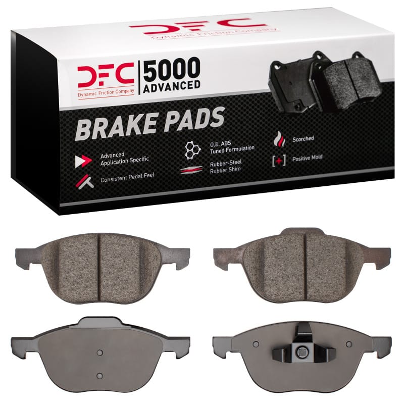 DFC — DFC 04-18 Ford Focus Front 5000 Advanced Low Metallic Brake Pads
DFC Brake Pad Set