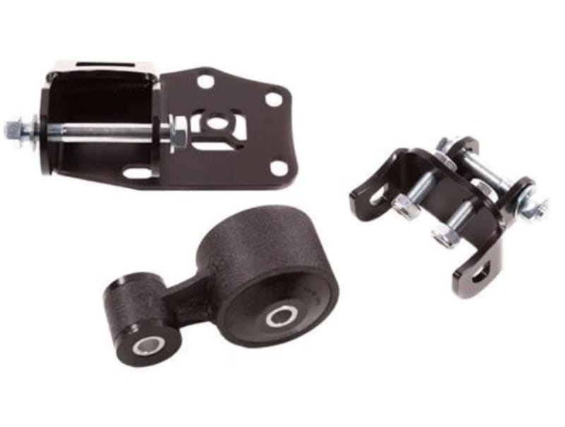 Innovative Mounts — Innovative 97-01 Prelude J-Series Black Steel Mount 95A Bushing (Front Mount Only)