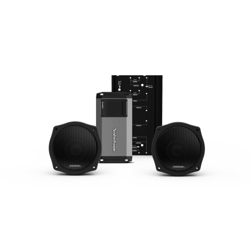 Rockford Fosgate — Rockfrod Fosgate 1998-2013 Harley-Davidson Street Glide Stage 2 Audio Kit