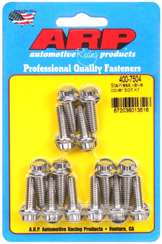 ARP — ARP SS Valve Cover Bolt Kit