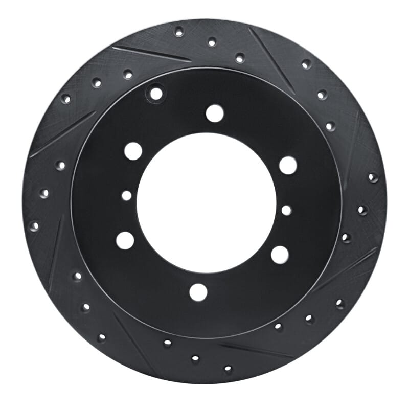 R1 Concepts — R1 90-04 Mitsubishi Montero Sport (USA/Canada) Rear Right Drilled & Slotted Black Brake Rotor
R1 Brake Rotor Drill