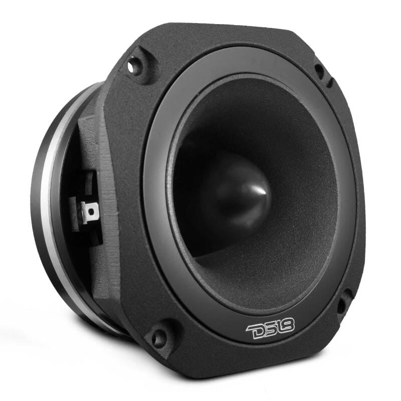 DS18 — DS18 4in Super Bullet Tweeter 200 Watts RMS 1.5in Titanium Vc 8 ohm Black