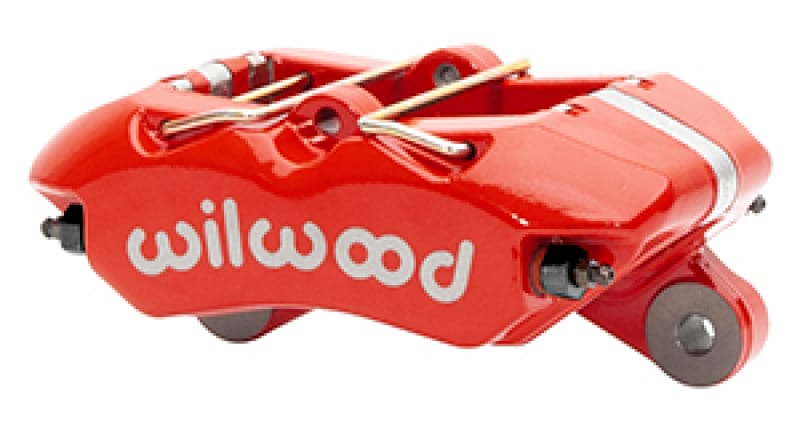 Wilwood — Wilwood Caliper-Forged Dynapro 5.25in Mount/ 4 - 1.98in Pistons/ .81in x 13.06in. Rotor - Red
BRAKE CALIPER