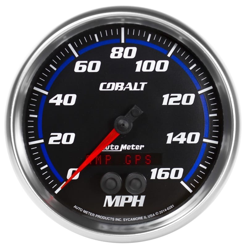 AutoMeter — Autometer Cobalt 5in 0-140MPH In-Dash Electronic GPS Programmable Speedometer
GA 5" SPD GPS CB