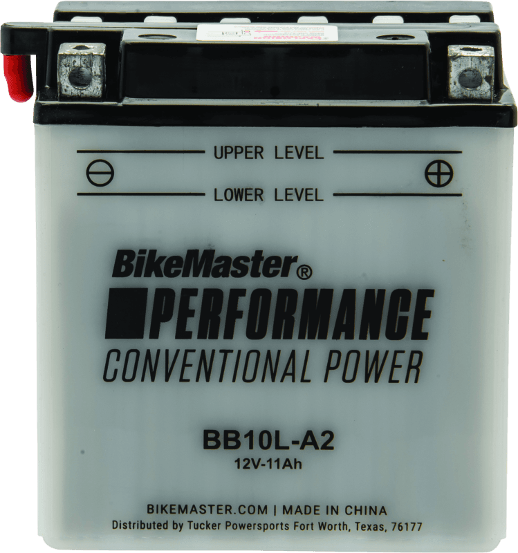 BikeMaster — BB10L-A2 Battery, 140 CCA