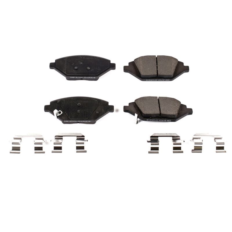 PowerStop — Power Stop 16-19 Chevrolet Spark Front Z17 Evolution Ceramic Brake Pads w/Hardware
Z17 Brake Pads