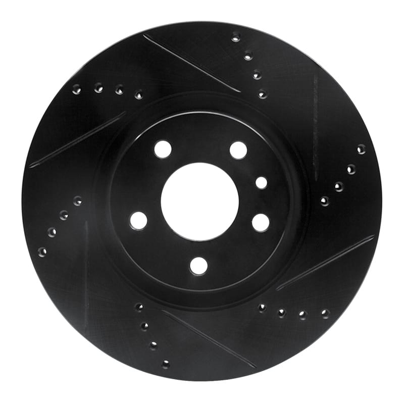 R1 Concepts — R1 91-20 Alfa Romeo 164 Front Right Drilled & Slotted Black Brake Rotor
R1 Brake Rotor Drill